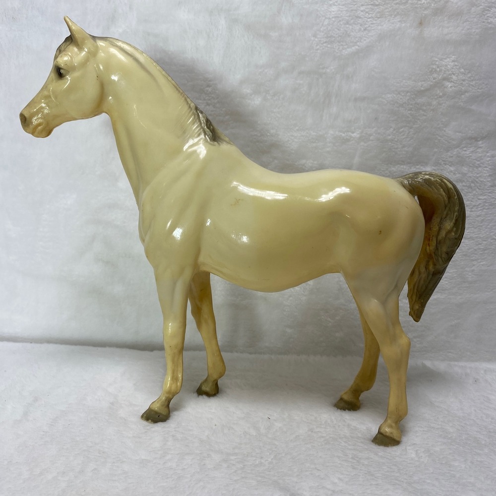 VTG Family Arabian Mare Glossy Alabaster #8 Cowgirl Cowboy‎ Farm Rodeo
